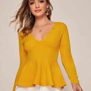 Shein Long sleeve blouse size xs